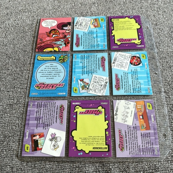 Set of 68 Powerpuff Girls Trading Cards with a checklist card - Picture 11 of 16